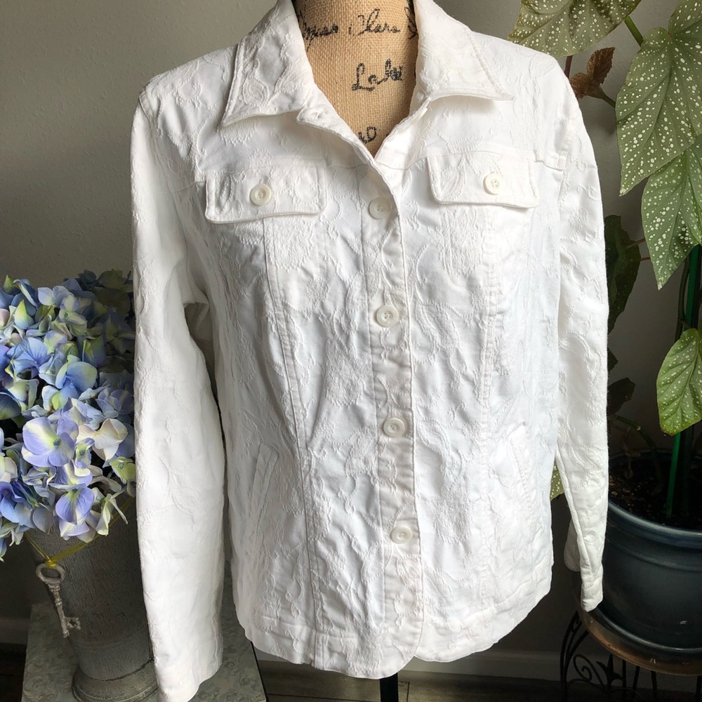 CROFT & BARROW Patterned Jacket